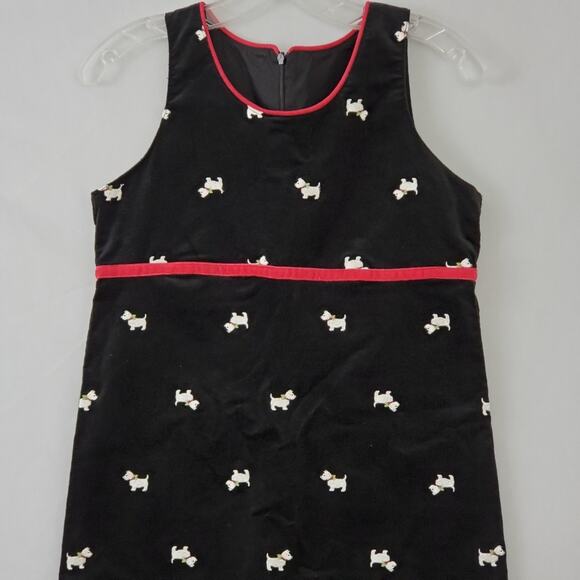 Hartstrings Clothing Scottie Dog Girls Dress - Picture 2 of 7